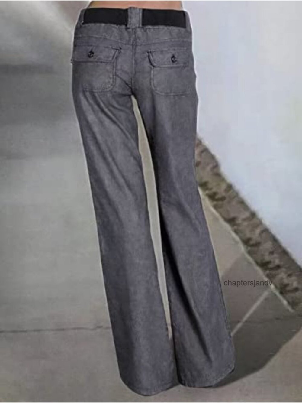 Low Rise Cargo Wide Leg Drawstring Pants - Picture 4 of 6